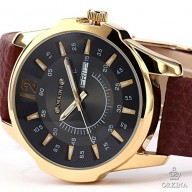 luxury watches gold case Sport men quartz wrist watch