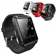 LEMFO Bluetooth Smart Watch WristWatch U8 UWatch Fit for Smartphones IOS Android Apple iphone 4/4S/5/5C/5S Android Samsung S2/S3/S4/Note 2/Note 3 HTC Sony Blackberry (Red)