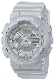 Casio Baby-G BA110 Classic Series Luxury Watch – Silver / One Size