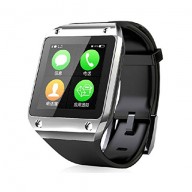 Silver W2 Bluetooth Smart Watch For Samsung HTC Sony iPhone Smart Phone
