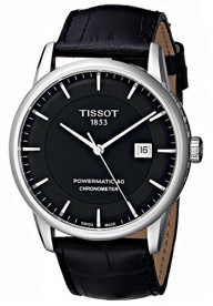 Tissot Men’s T0864081605100 Luxury Analog Display Swiss Automatic Black Watch