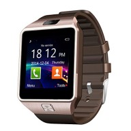 LeFun Gear S Bluetooth Smart Watch Wristwatch Phone Mate for Android and IOS Iphone(Partial Functions) Smartphone (Golden)