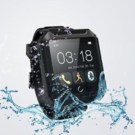 Asmart Center® U Watch Ip68 Waterproof Shockproof Dustproof Bluetooth 4.0 Smart Watch Smartwatch Touch Screen for Samsung Galaxy Note 4/3,s5/s4,sony Xperia Z3/z2,htc ONE Android Smartphones Iphone 6 ,Iphone 6 Plus,iphone 5s/5c/5/4s IOS Cellphone (black) with free rose Party/Wedding Decorations