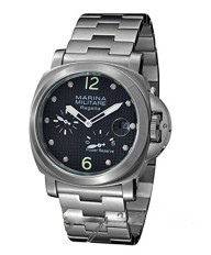 Parnis 44mm Men’s Luxury Stainless Steel Watch Power Reserve Automatic Watch