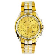THAITIME TM Luxury Men’s Stainless Steel Quartz Watches with Date Business Waterproof Wrist Watches