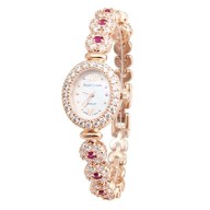 RC Women’s Bracelet Wrist Watches Luxury Gold Langii Rg1516b21 Pink CZ Stone