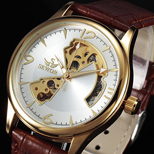 Watches Men Luxury Brand Skeleton Automatic Mechanical Invicta Clock Men Dress Mechanical Wrist Watch PMW998