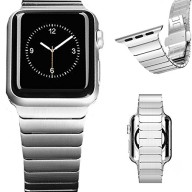 Apple Watch Band, 42mm YESOO Luxury Stainless Steel Link Bracelet Watchband With Watch Adapter (YESOO Retail Packaging – 180 Days Warranty) (Steel Link 42mm)
