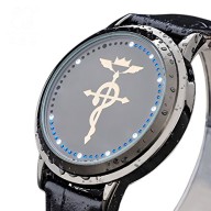 Full metal Alchemist Watch Luxury Led Waterproof Anime Watch Style B