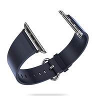 Apple Watch Strap,xboun Luxury Leather Wrist Watch Band Classic Buckle Watch Band Straps for Apple Watch 38mm (Blue)