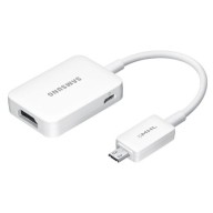 Samsung ET-H10FAUWESTA Micro USB to HDMI 1080P HDTV Adapter Cable for Samsung Galaxy S3/S4 and Note 2 – Retail Packaging – White