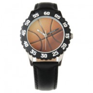 Big_Orange_Basketball,_Kids_Black_Numbers_Watch. Wrist Watch