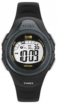 Timex Watch Woman Sports Ladies Black Digital Alarm Chronograph T5K242 Resin Band