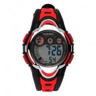 Hiwatch Waterproof Led Sports Watches For Girls Boys With Alarm Clcok,Stopwatch,Calendar Red With Gift Box