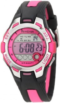 Armitron Sport Women’s 45/7030PNK Pink and Black Digital Watch