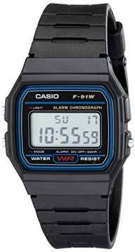 Casio F91W-1 Classic Resin Strap Digital Sport Watch