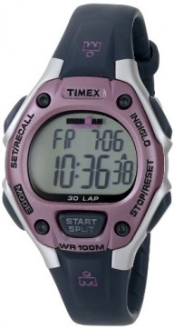 Timex Women’s T5K020 Ironman Traditional Triathlon Watch with Gray Band