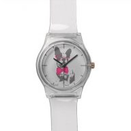Cute funny trendy vintage animal French bulldog Wrist Watches