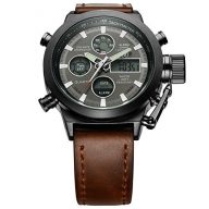 Affute Amry Military Sports Men’s Watches PU Leather Strap Ditail Led Wrist Watch