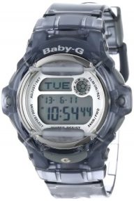 Casio Women’s BG169R-8 “Baby-G” Gray Resin Sport Watch