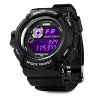 Aposon S-Shock Military LED Digital Quartz Watch Water Resistant Sport Watches Multifunctional – White