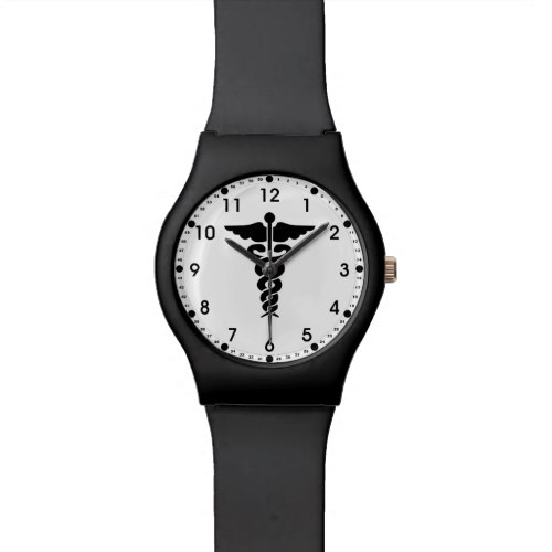 Medical Symbol Nurses and Doctors Watch