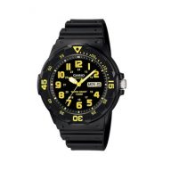 Casio Men’s MRW-200H-9BVDF Sports Analog Dive Quartz Black Watch