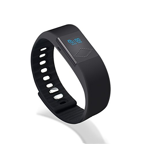 PLAY X STORE Bluetooth Smart Sports Bracelet Watch,Activity Monitors,Fitness Wristbands.Black.