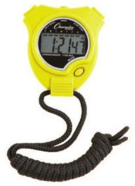 Champion Sports Stop Watch (Colors May Vary)