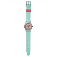 Pink donut wrist watch
