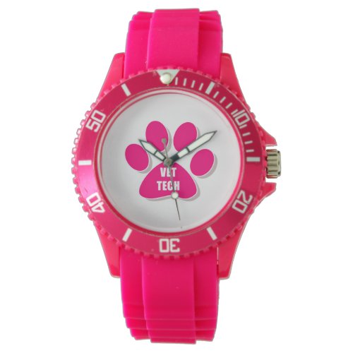 ALL PINK! VET TECH WATCH