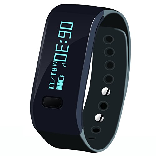 Sports Bracelet, Arvin Fitness Activity Tracker Smart Watch Sport Tracker Health Wireless Monitor Wristband with Bluetooth 4.0 Sleep Monitoring Pedometer Call Message Reminder for iOS Android Phones