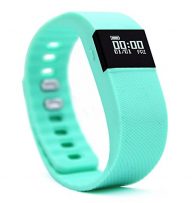 Activity Tracker,NewYouDirect Fitness Tracker Smart Watch Smart Band Wireless Bluetooth Sleep Monitor Wristband Running Pedometer Exercise for Android 4.3 IOS 7.0 (Mint Green)