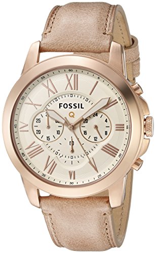 Fossil Q Grant Gen 1 Hybrid Sand Leather Smartwatch