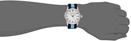 Stuhrling Original Unisex 5221 Gen X Liberty Stainless Steel Watch with Canvas Band