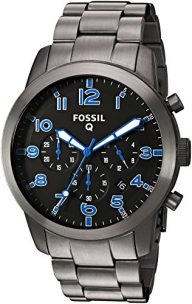 Fossil Q Pilot Gen 1 Hybrid Gunmetal Stainless Steel Smartwatch