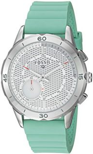 Fossil Q Modern Pursuit Gen 2 Hybrid Smartwatch Mint Green Silicone FTW1134