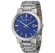 Swiss Burberry LUXURY Watch Men Unisex The City Blue Date Dial BU9031