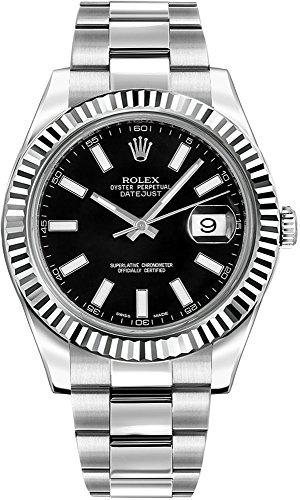 Rolex Datejust II 41 116334 Black Dial Men’s Luxury Watch