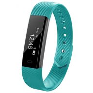 Fitness Activity Tracker, 11TT YG3 Sport Bracelet Wristband Pedometer Smart Band with Step Tracker/Calorie Counter/Sleep Monitor/Call Notification Push for iPhone iOS and Android Phone (Green)