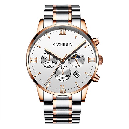 KASHIDUN.Men’s Luxury Watches Sports Fans Watches Wrist Watch Swiss Army Waterproof Casual Watches-Gold.ZH-JBG