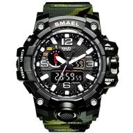 Men Sports Watch Multi function Military Watch Date Quartz Stopwatch Masculino Analog Army LED Watches
