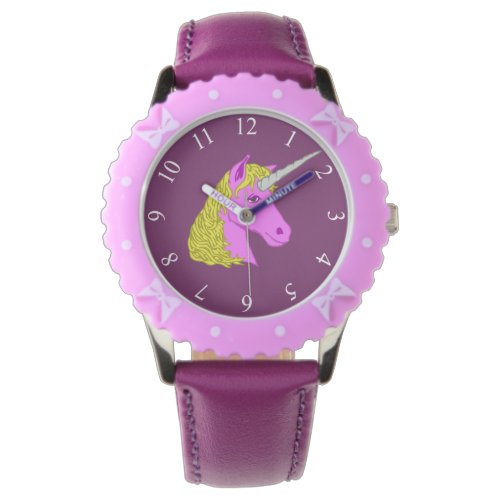 Pink Unicorn Watch
