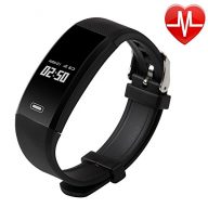 Fitness Tracker Watch,Waterproof Sports Bracelet with Heart Rate Monitor for Android IOS Phone.