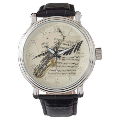 Saxophone &amp; Piano Music Watch