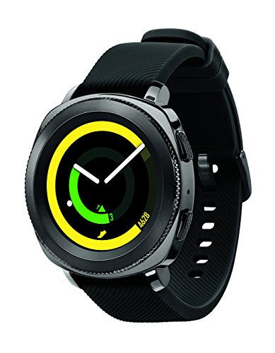 Samsung Gear Sport Smartwatch, Black (SM-R600NZKAXAR)