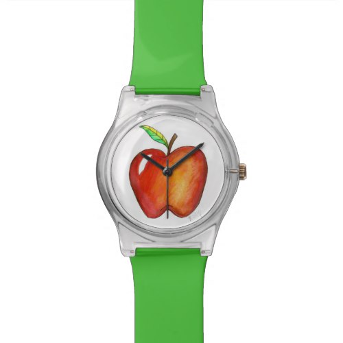 Red Delicious Apple Apples Fruit Watch