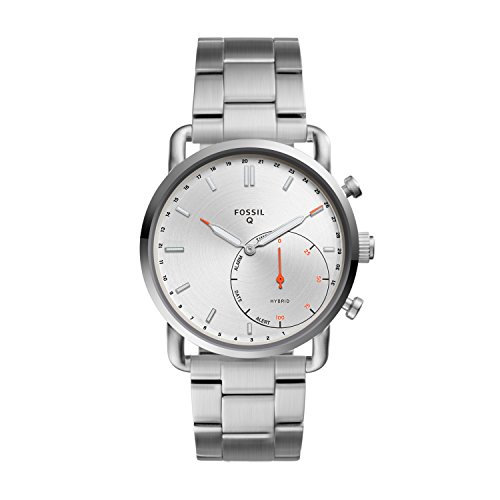 Fossil Hybrid Smartwatch – Q Commuter Stainless Steel FTW1153