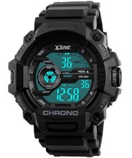 Digital Sports Watch Electronic Waterproof LED Military Light Black Teenager Boy’s watch