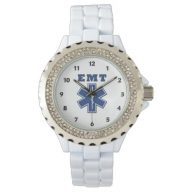 EMT Star Of Life Wrist Watch